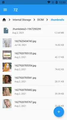 7Z - Files Manager android App screenshot 1