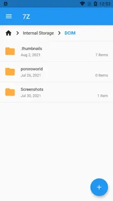 7Z - Files Manager android App screenshot 2