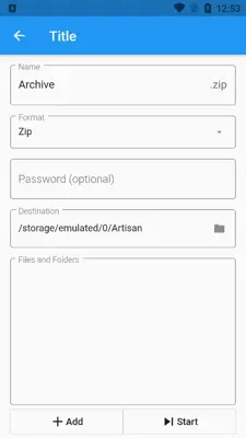 7Z - Files Manager android App screenshot 3